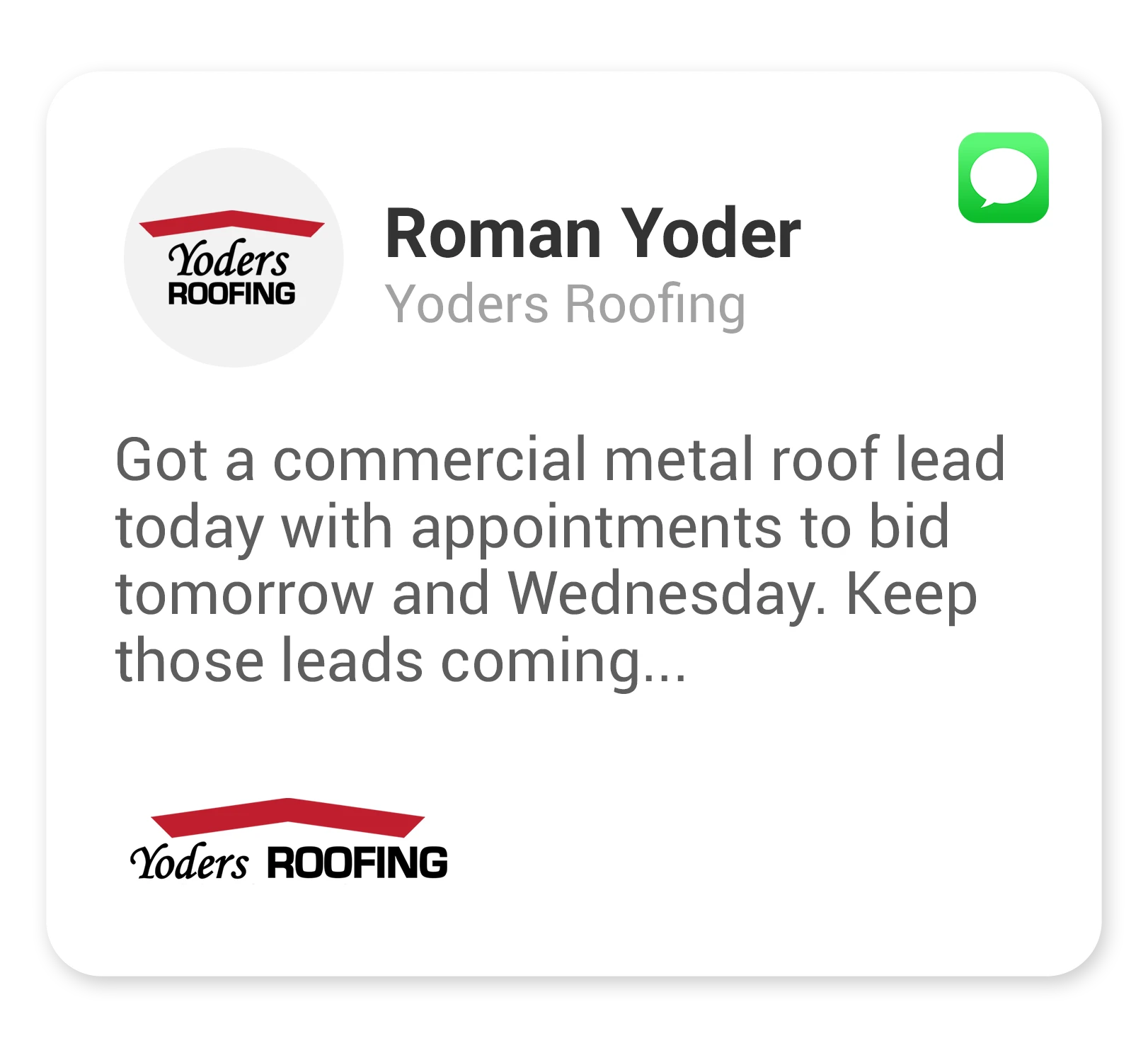 Client review